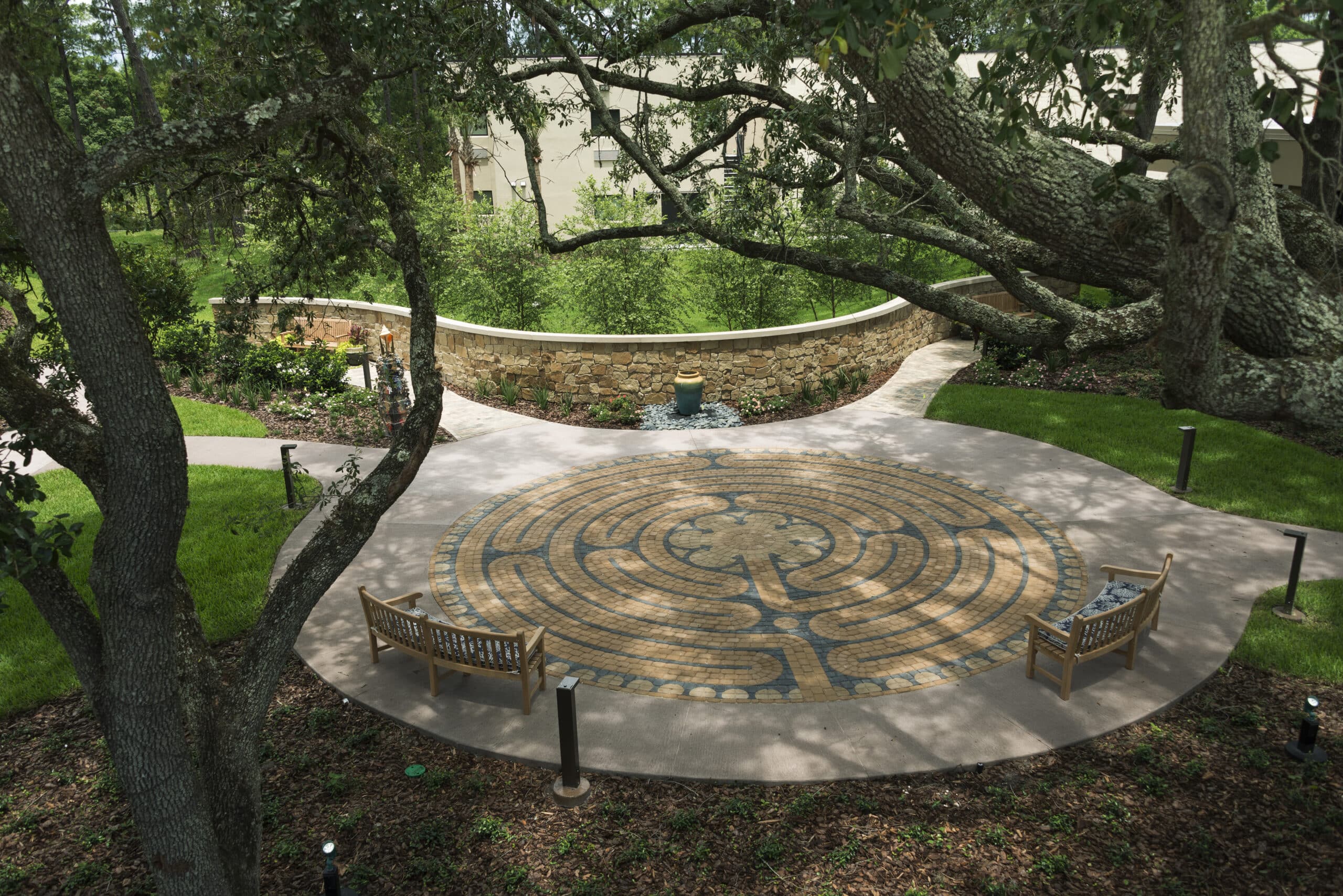 Koru Spring Garden And Outdoor Meditation Area
